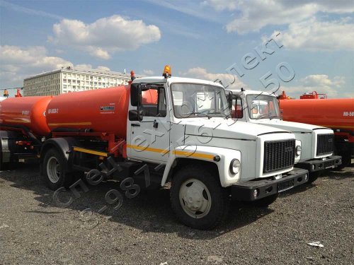 Вакуумная ассенизаторская машина с цистерной ГАЗ-3309 Газон